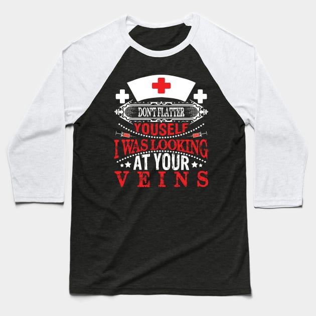 nurse Baseball T-Shirt by The Losers Club